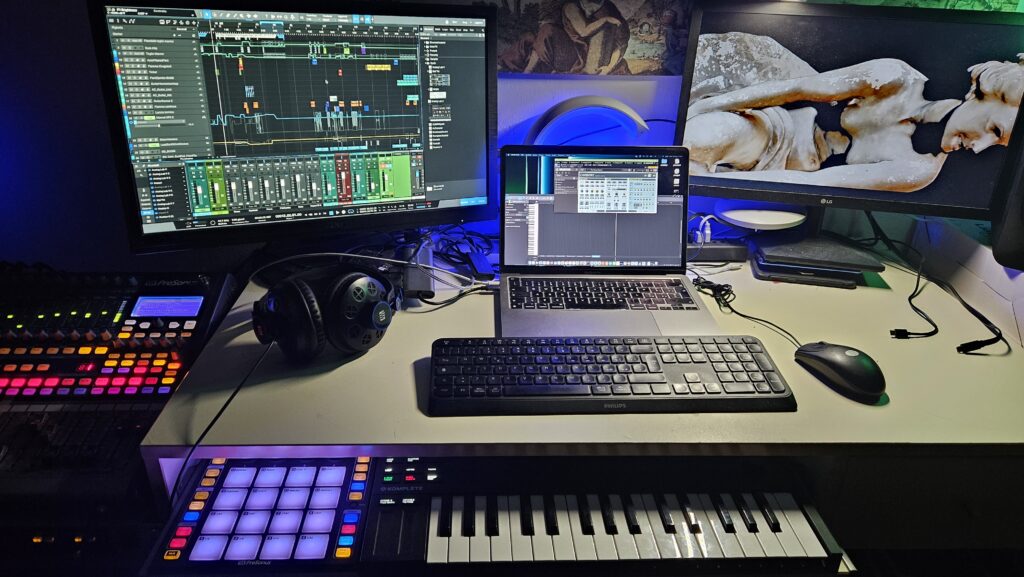 Visioni metafisiche - Studio setup