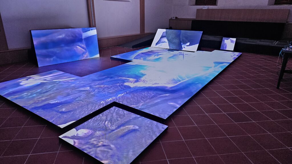 Visioni metafisiche - Floor Ledwall