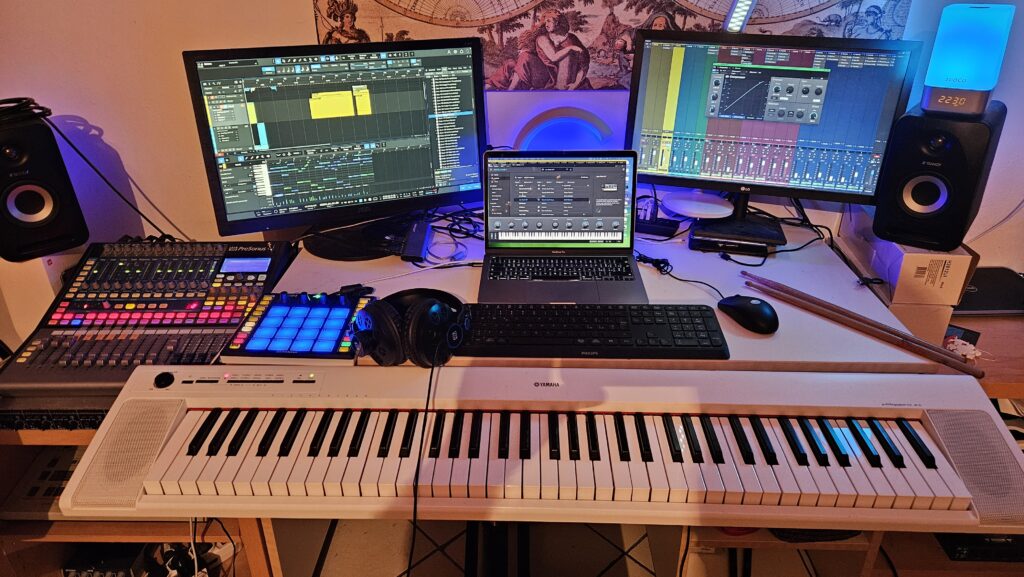 Visioni metafisiche - Studio setup