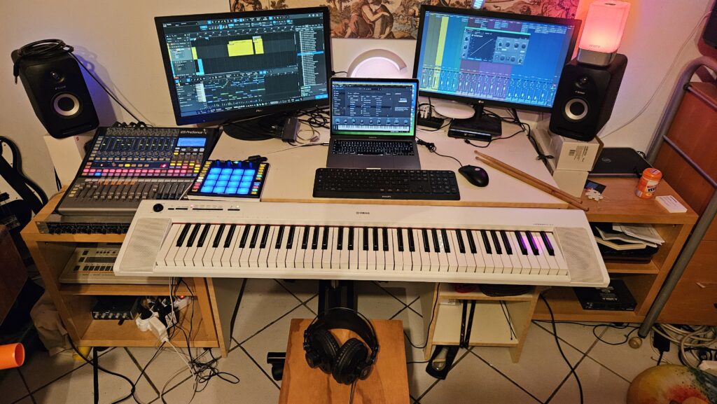 Visioni metafisiche - Studio setup