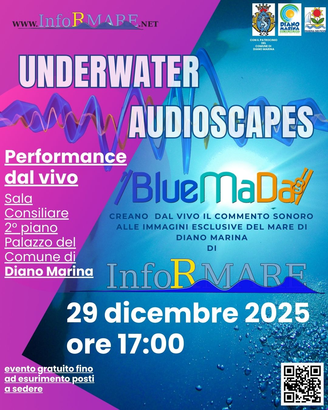 UnderWater AudioScapes - LIVE