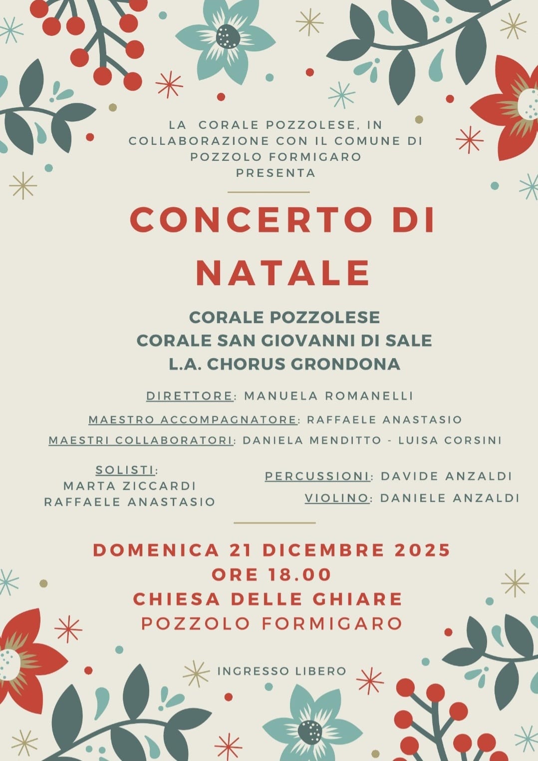 Concerto di Natale - Pozzolo