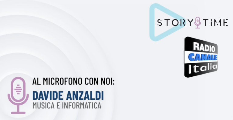 Davide Anzaldi - Intervista Story Time - Canale Italia