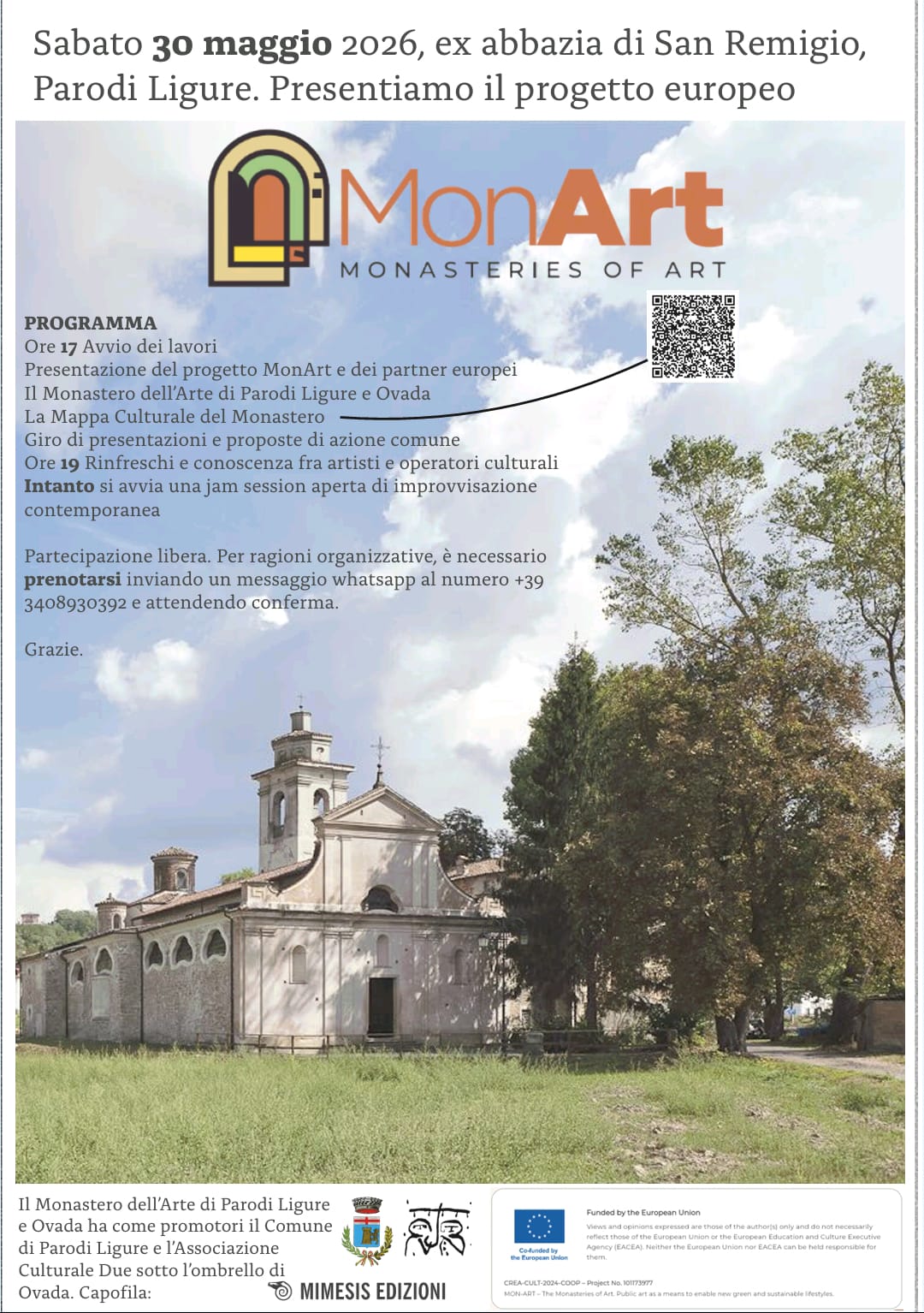 MonArt - Jam Session - Abbazia San Remigio - Parodi Ligure
