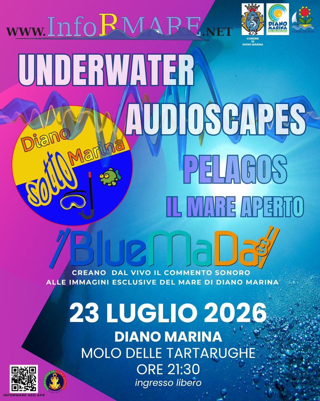 UnderWater AudioScapes - LIVE