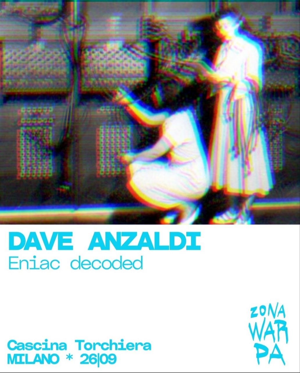 AlgoDave - ENIAC DECODED - TALK at ZONA WARPA 2026