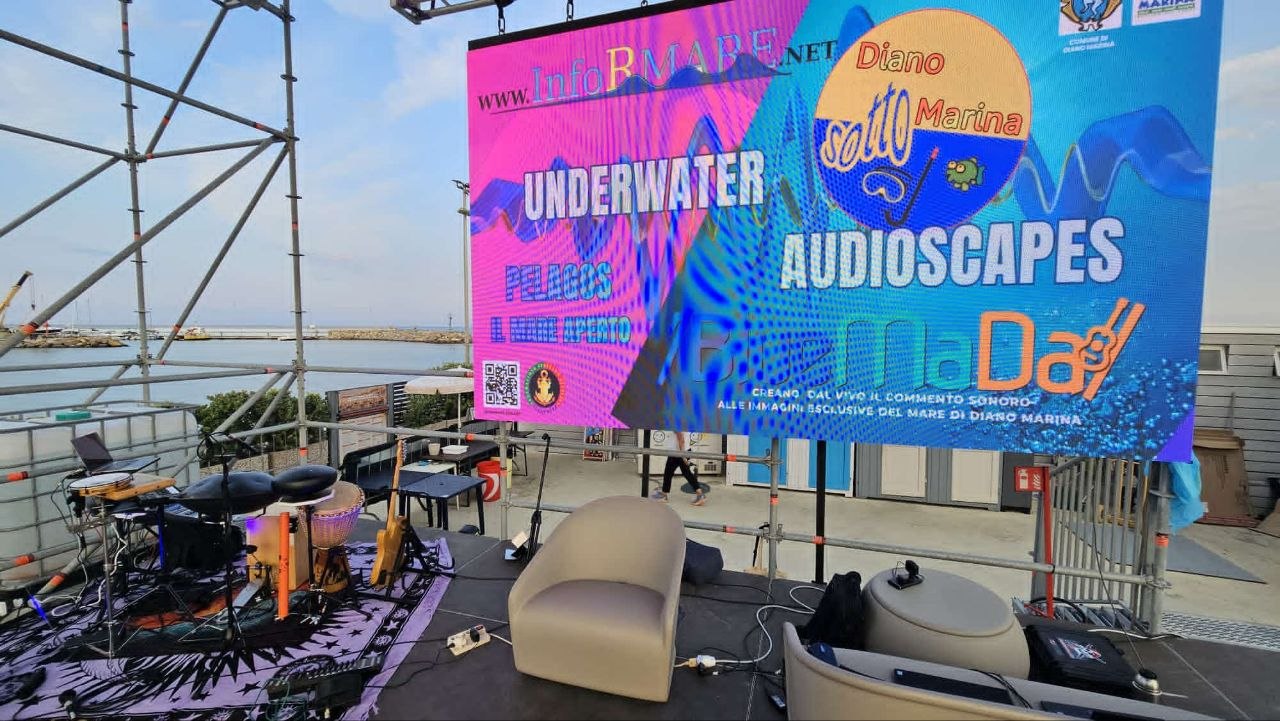 UnderWater AudioScapes Molo delle tartarughe Diano Marina 2026